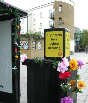 bus stop installation